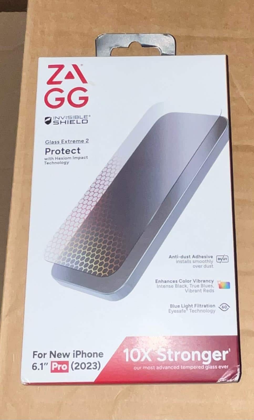 ZAGG - Invisible Shield Glass Extreme 2 Screen Protector for iPhone 15 Pro - Clear