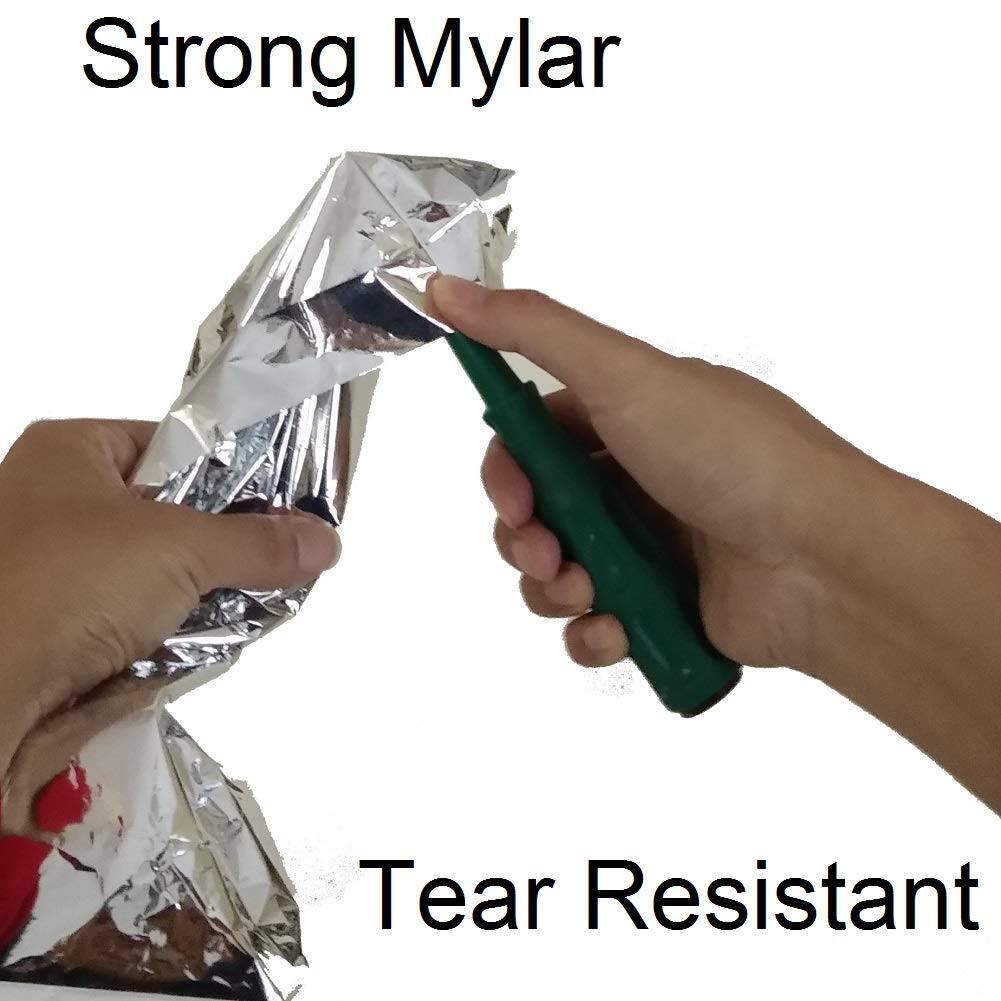 Strong Mylar  
Tear Resistant