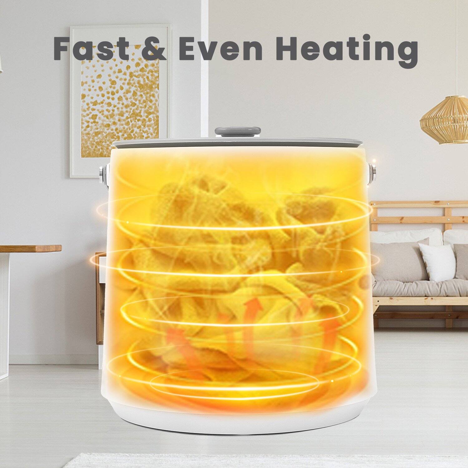 TMWINGS 20L Towel Warmer Bucket with 4 Timer, Auto Shut Off & LED ...