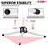 SUPERIOR STABILITY
Wide tripod base, ensuring the stand stays securely in place even during intense performances.
5 CORE
Sturdy metal pipe
Anti-slip rubber-capped legs
1.5mm
Pull down to shrink
Pull up to open