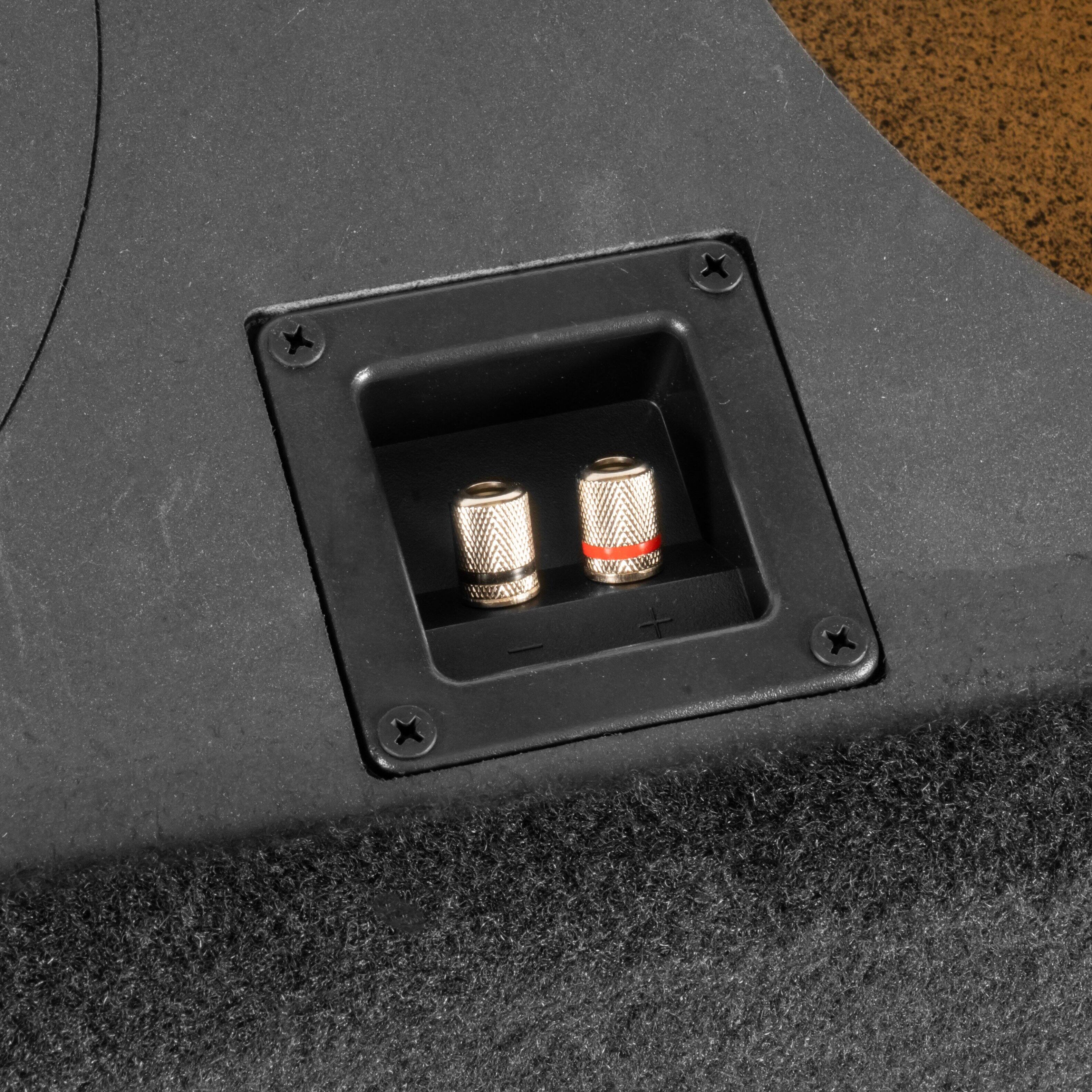 Alt View 10. NVX - 2009-Up Ford F-Series - 10in Sub Enclosure BE-FD-09F150SC-P210 Custom Fit Under-seat Dual Empty Ported Box.