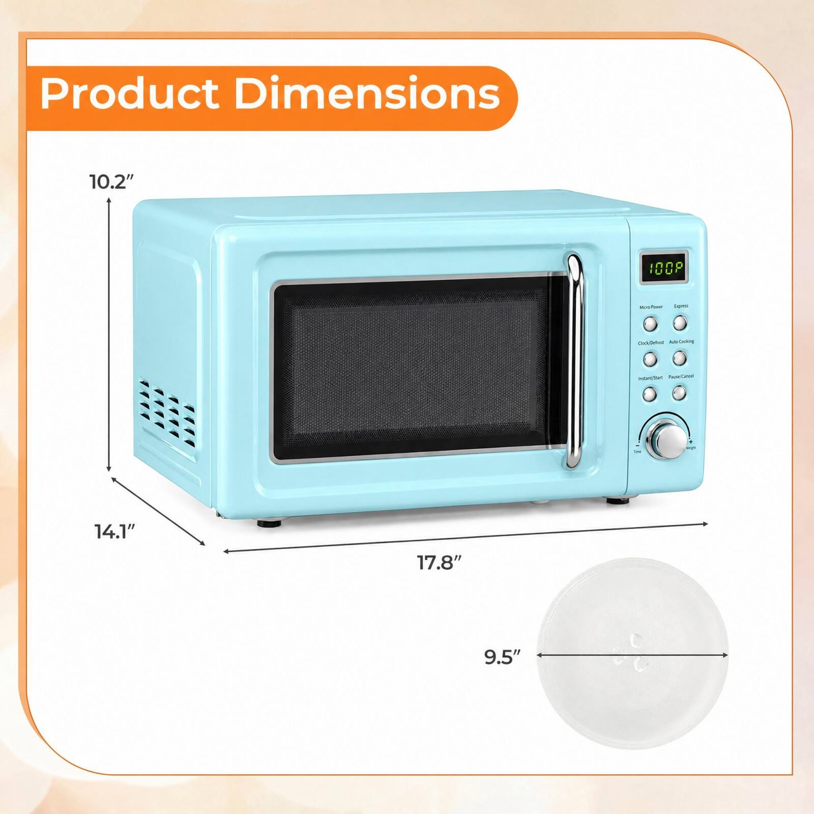 Product Dimensions: 10.2" x 14.1" x 17.8" x 9.5"