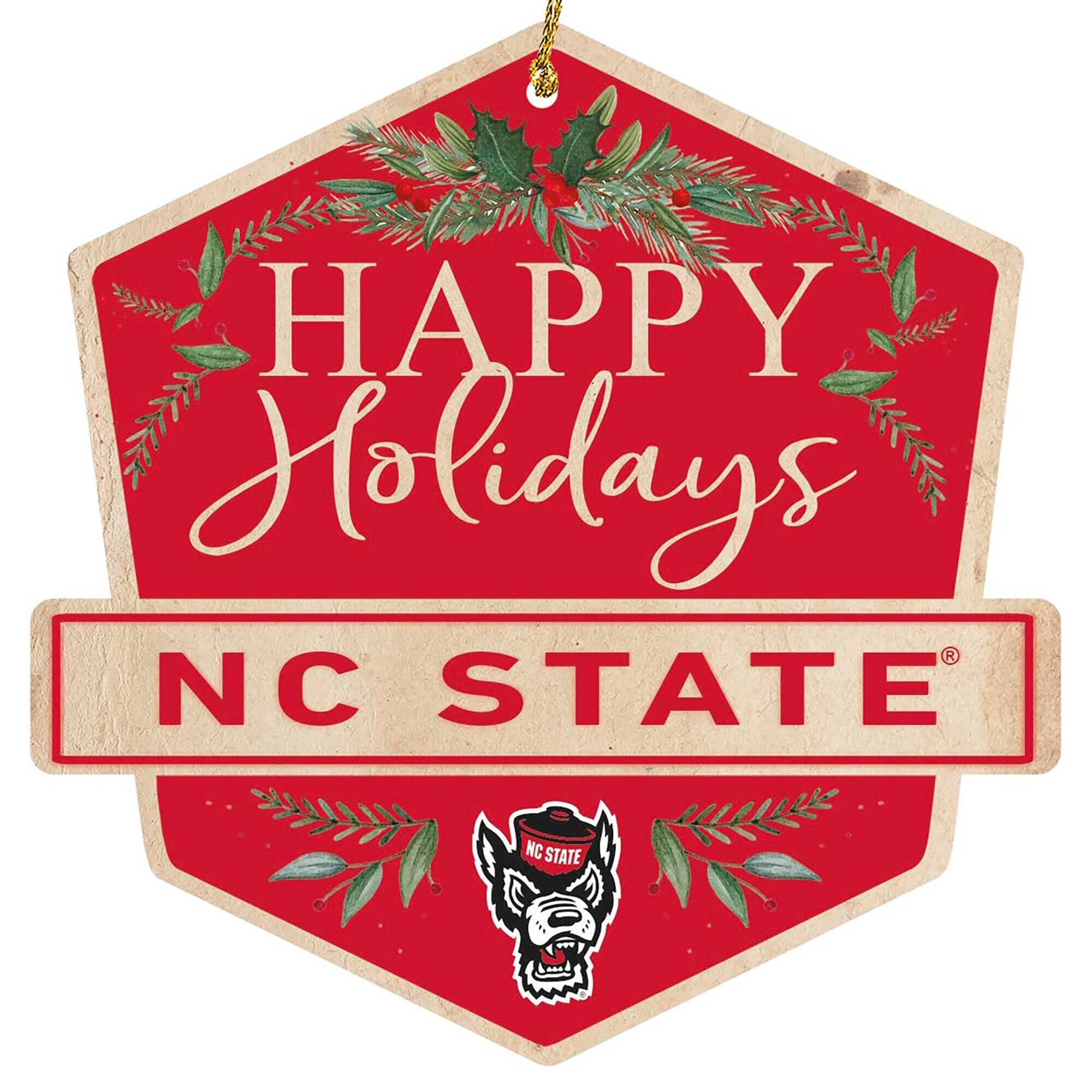 HAPPY Holidays  
NC STATE
