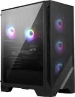 MSI - Codex Z2 Gaming Desktop - AMD R7-8700F - 32GB Memory - NVIDIA GeForce RTX 4060 Ti - 1TB SSD - Black - Black - Front_Zoom