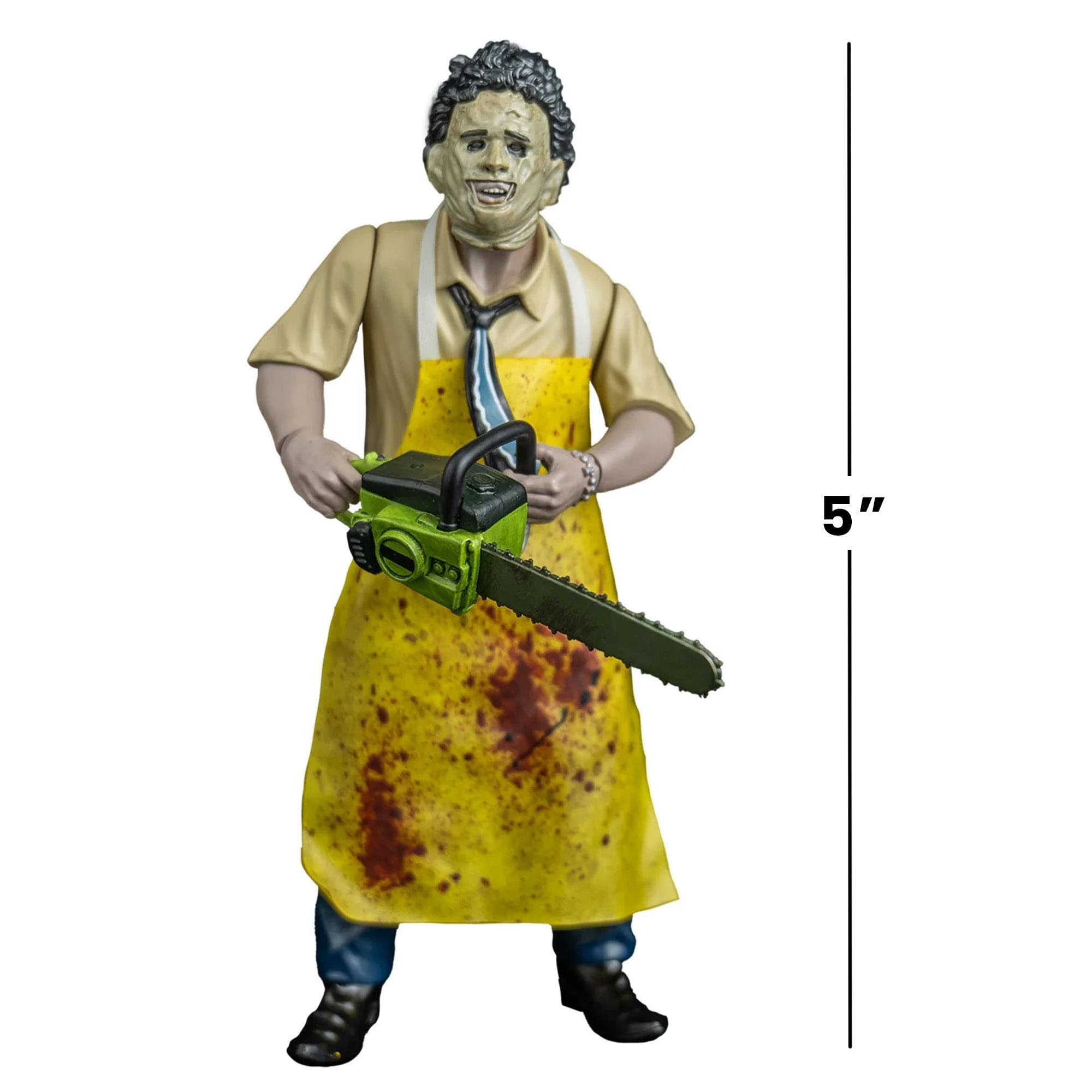 Alt View 3. Trick or Treat Studios - The Texas Chainisaw Massacre (1974) 5 Inch Figure | Leatherface (Killing Mask) - Multi-Colored.