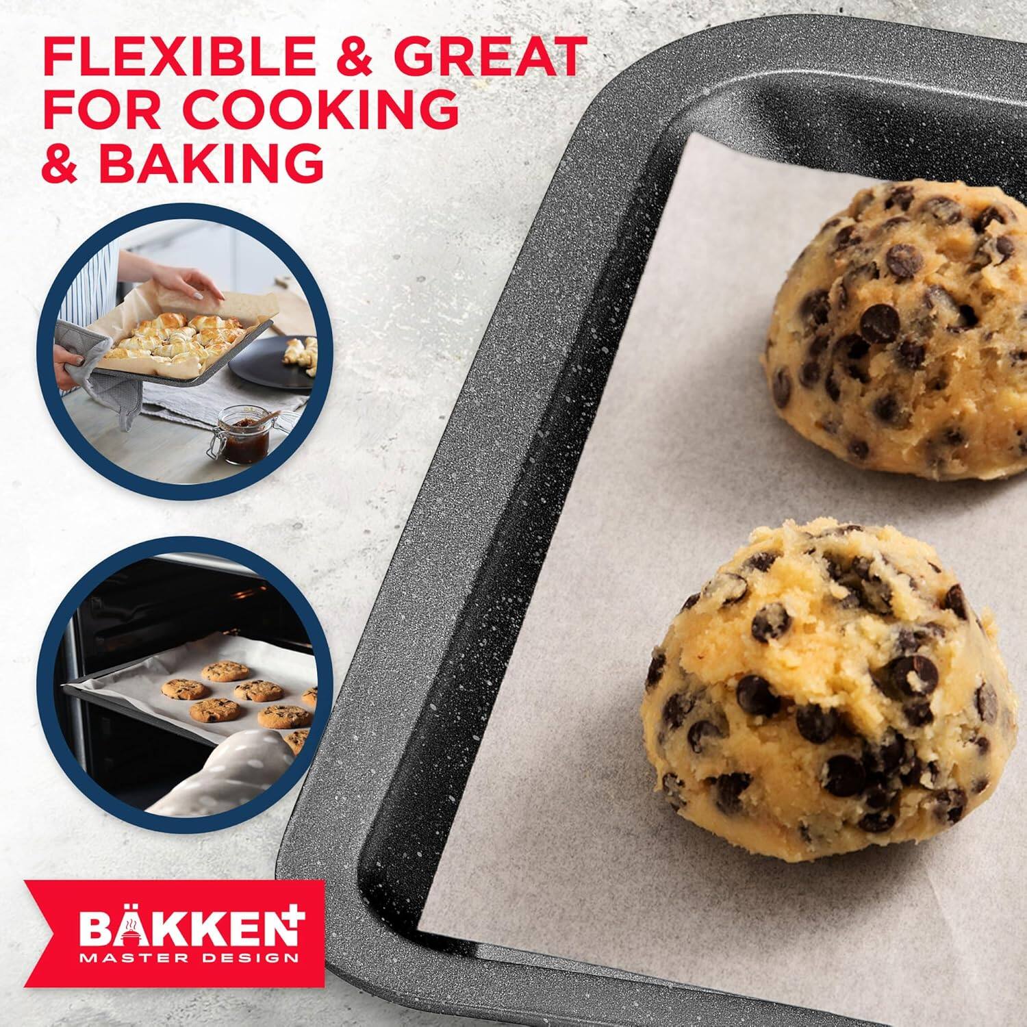 FLEXIBLE & GREAT FOR COOKING & BAKING
BKKEN MASTER DESIGN
