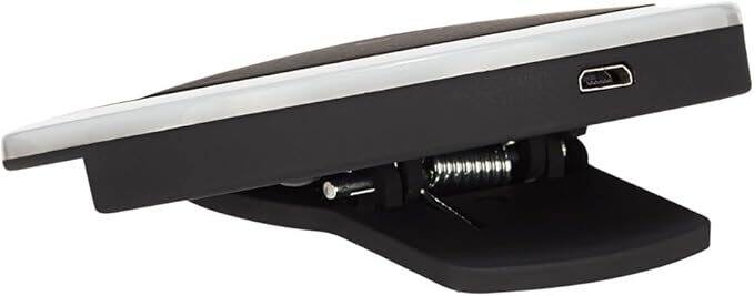 Front. LuMee - LuMee Studio Led Clip Light | Portable Rechargeable LED Ring Light | Color: Black.