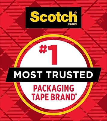 Scotch® Brand  
#1 MOST TRUSTED PACKAGING TAPE BRAND*