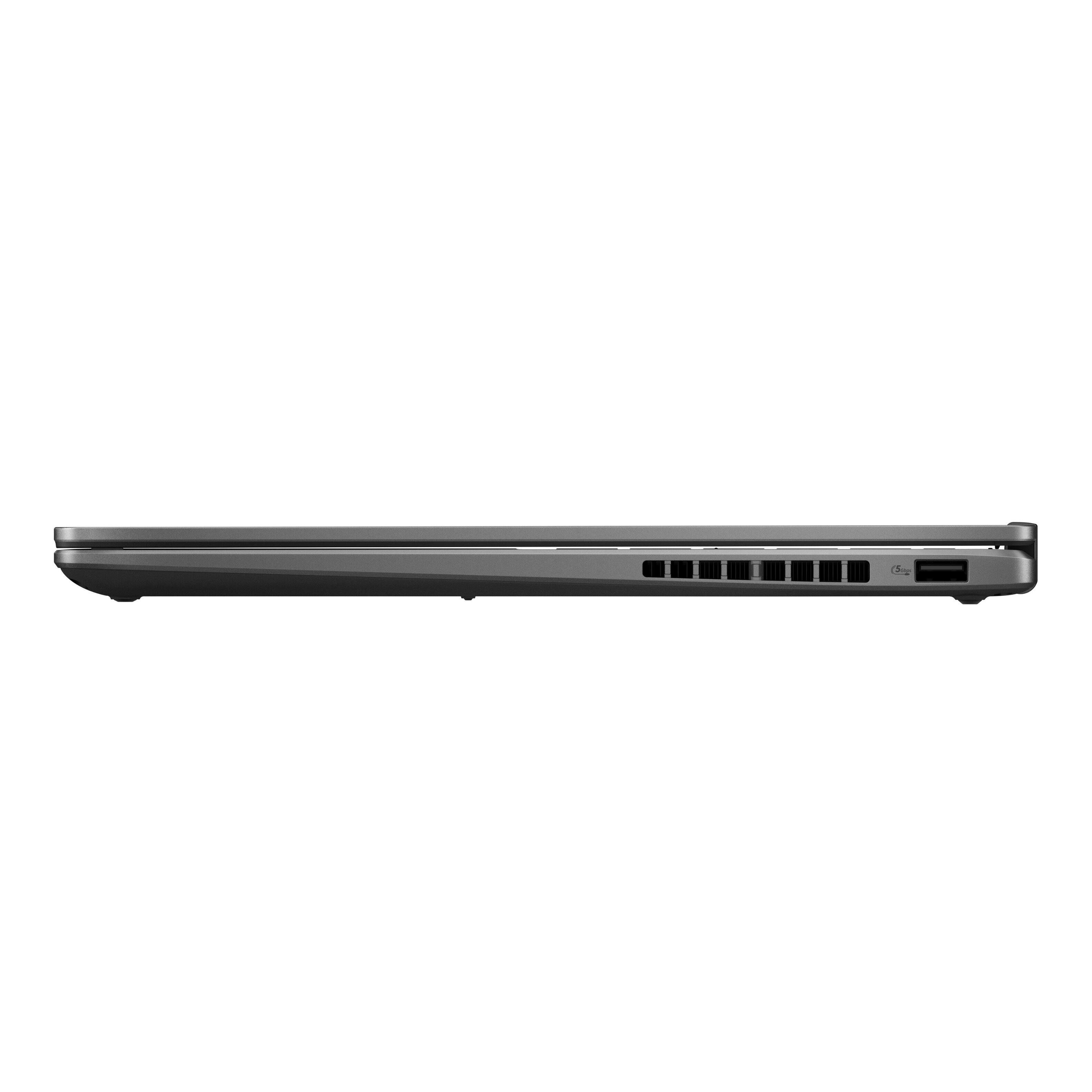 Alt View 18. ASUS - Vivobook 16 Flip - 16" 3K OLED Touch Laptop - Copilot+ PC - Intel Core Ultra 7 256V with 16GB Memory - 512GB SSD - Matte Gray.