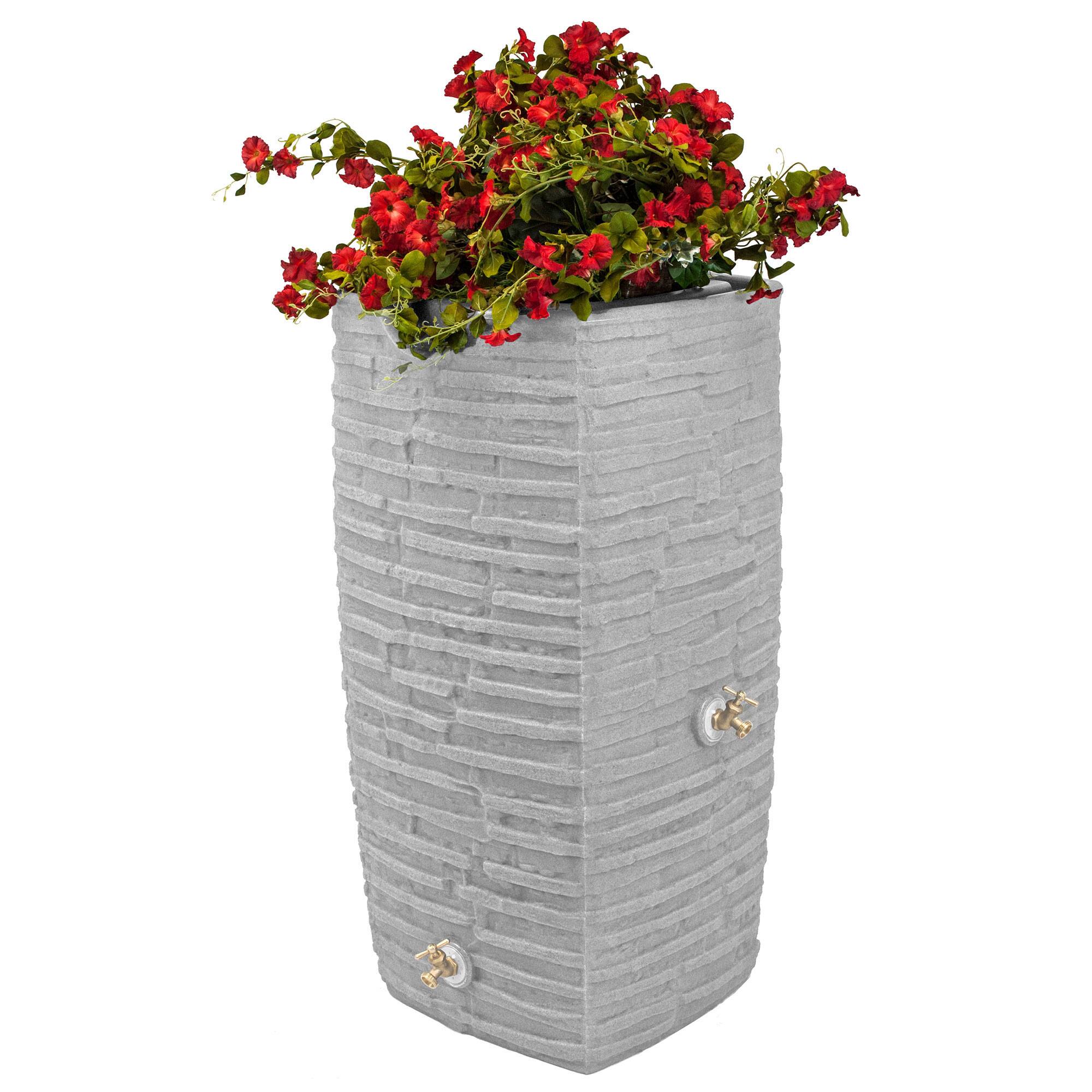 Alt View 2. Good Ideas - Good Ideas Impressions Riverwalk 50 Gallon Rain Saver, Light Granite (4 Pack).