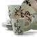 Alt View 3. Elama - Elama Retro Bloom 16 Piece Luxurious Stoneware Dinnerware with Complete Setting for 4 - Green.