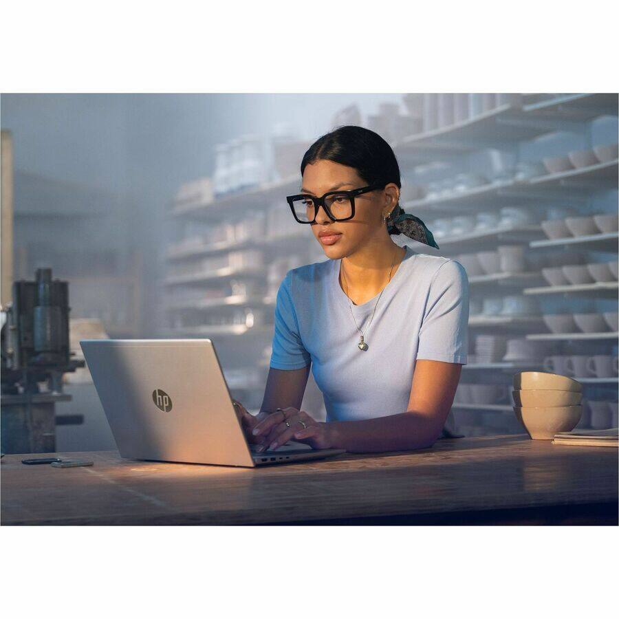 Alt View 1. HP - HP ProBook 4 G1a 16" Notebook - WUXGA - AMD Ryzen 7 250 - 32 GB - 512 GB SSD - English Keyboard - Pike Silver - AMD Chip - Pike Silver.