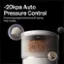 The text on the image reads: "Petlibro -20kpa Auto Pressure Control Preserving Original Nutrients & Fueling Pets' Vitality."
