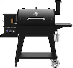 Pit Boss - 850 Pellet Grill w/ WiFi - Sportsman Series - Black - Alt_View_Zoom_18
