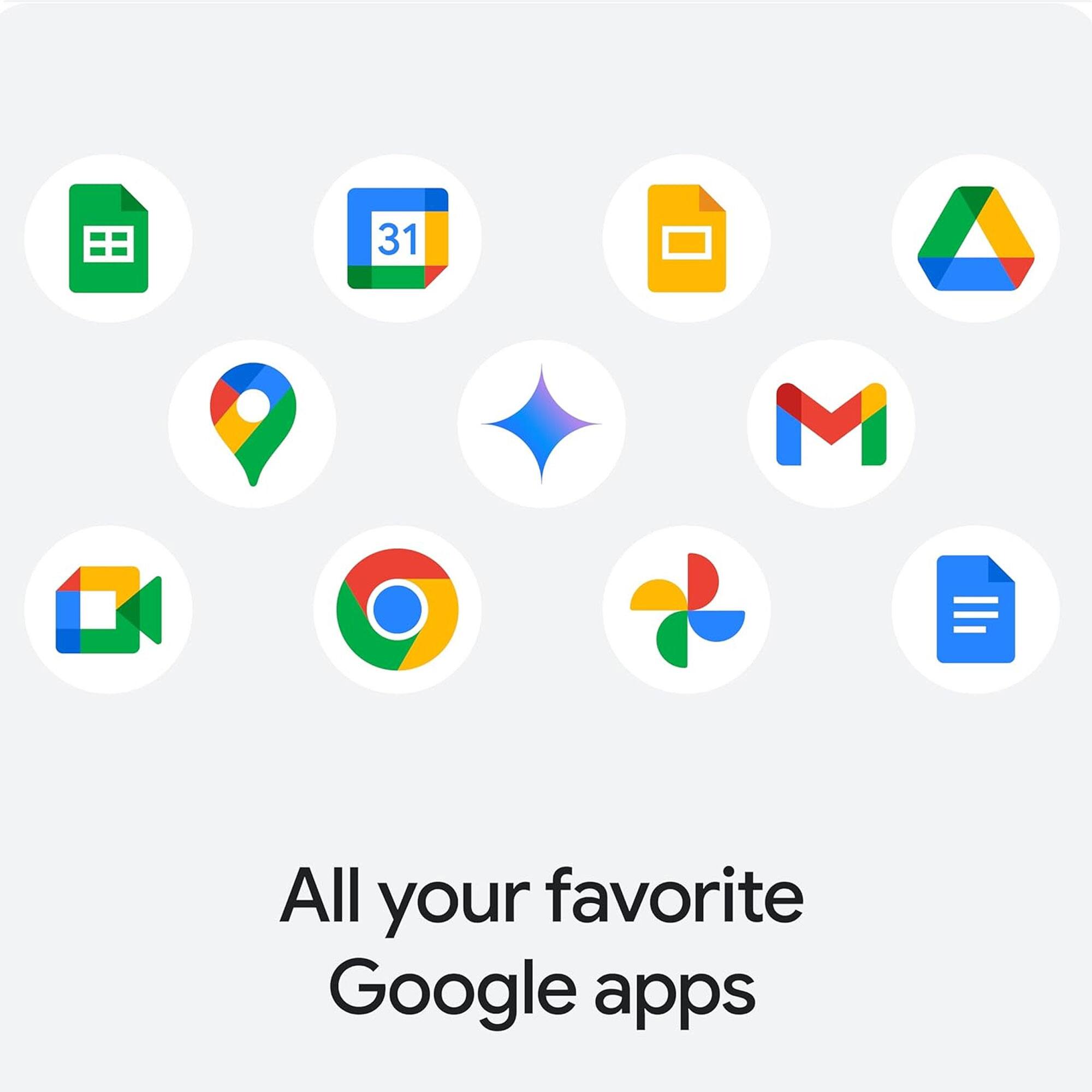 All your favorite Google apps