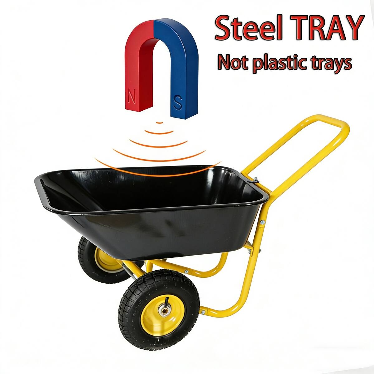 Steel TRAY  
Not plastic trays