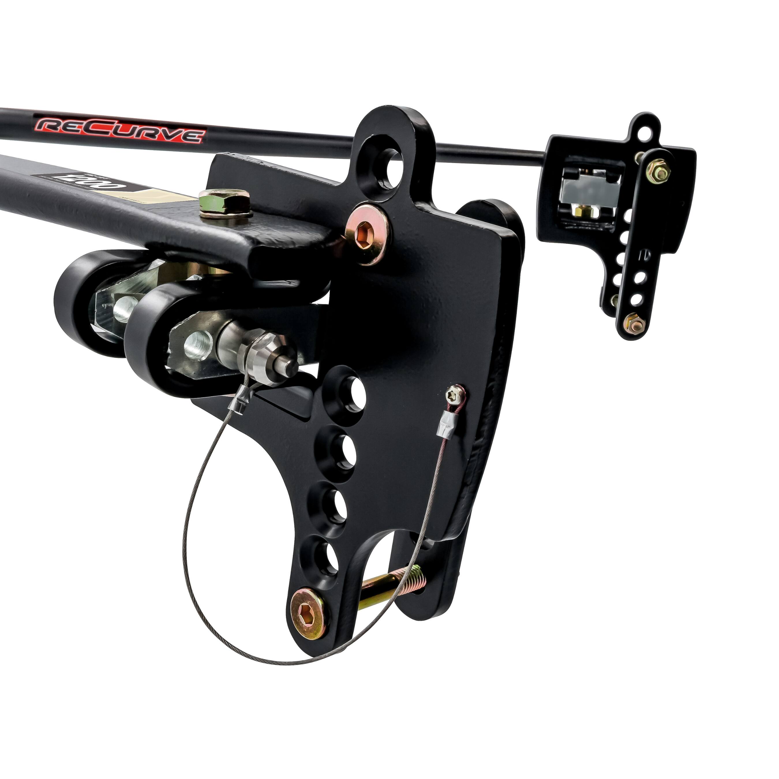 Alt View 7. Camco - Camco Eaz-Lift ReCurve R3 1200Lb Weight Distribution Hitch, Sway Control, 48753 - Black.