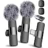Mini Mic Pro - -Wireless Mic for iPhone, iPad, Android, Lavalier Microphone for Video Recording All iPhones & Androids - All iPhones & Androids (USB-C + Lightning)
