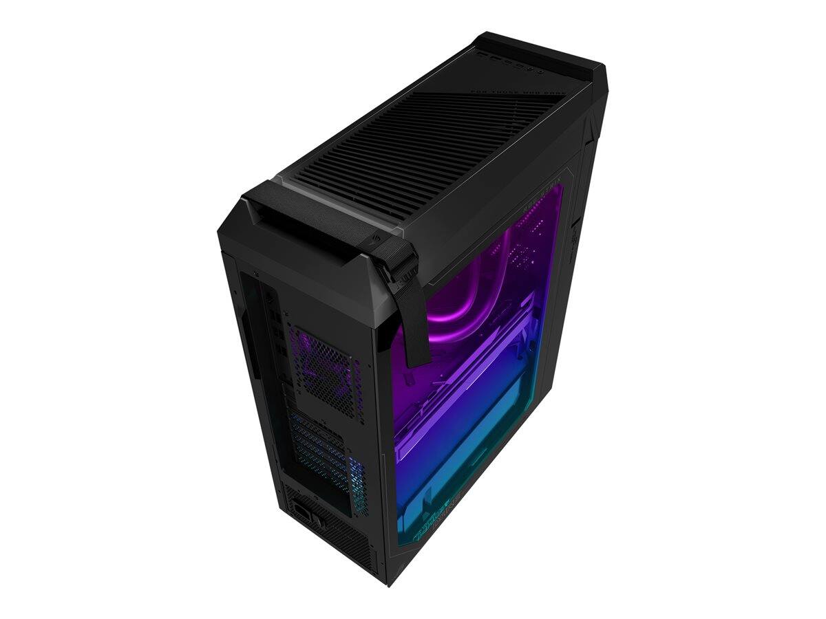 Alt View 4. ASUS - ROG Strix G16CH Intel Core i7-13700KF 3.4 GHz up to 5.3 GHz 32GB DDR4 1TB SSD NVIDIA GeForce RTX 4080 Windows 11 Home - Gray.
