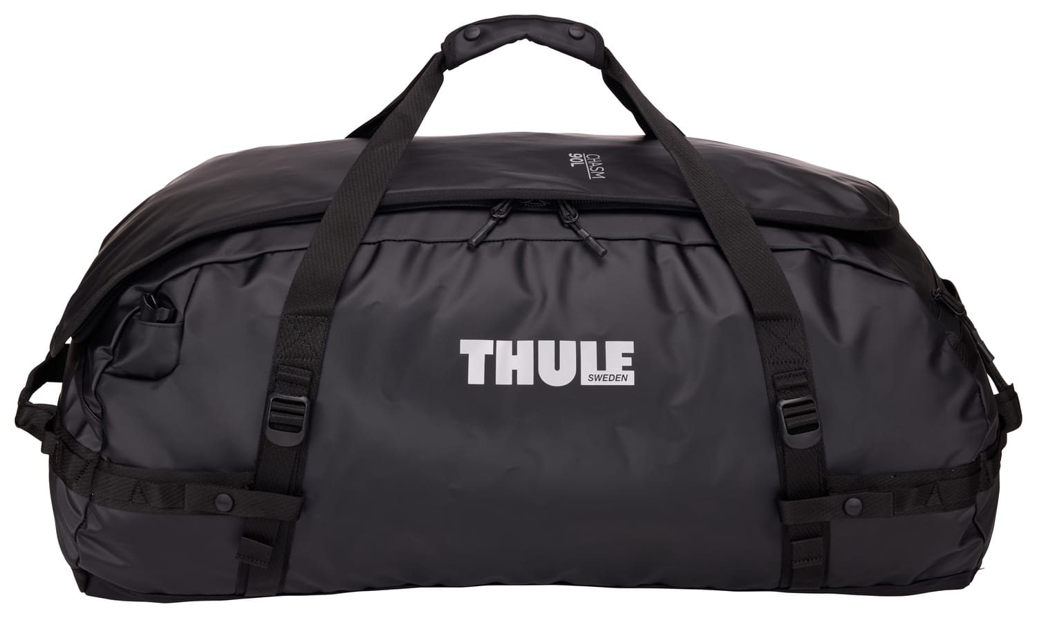 Thule - Chasm Duffel Bag – Extra-Large 90L Rugged Adventure Travel Gear - Black