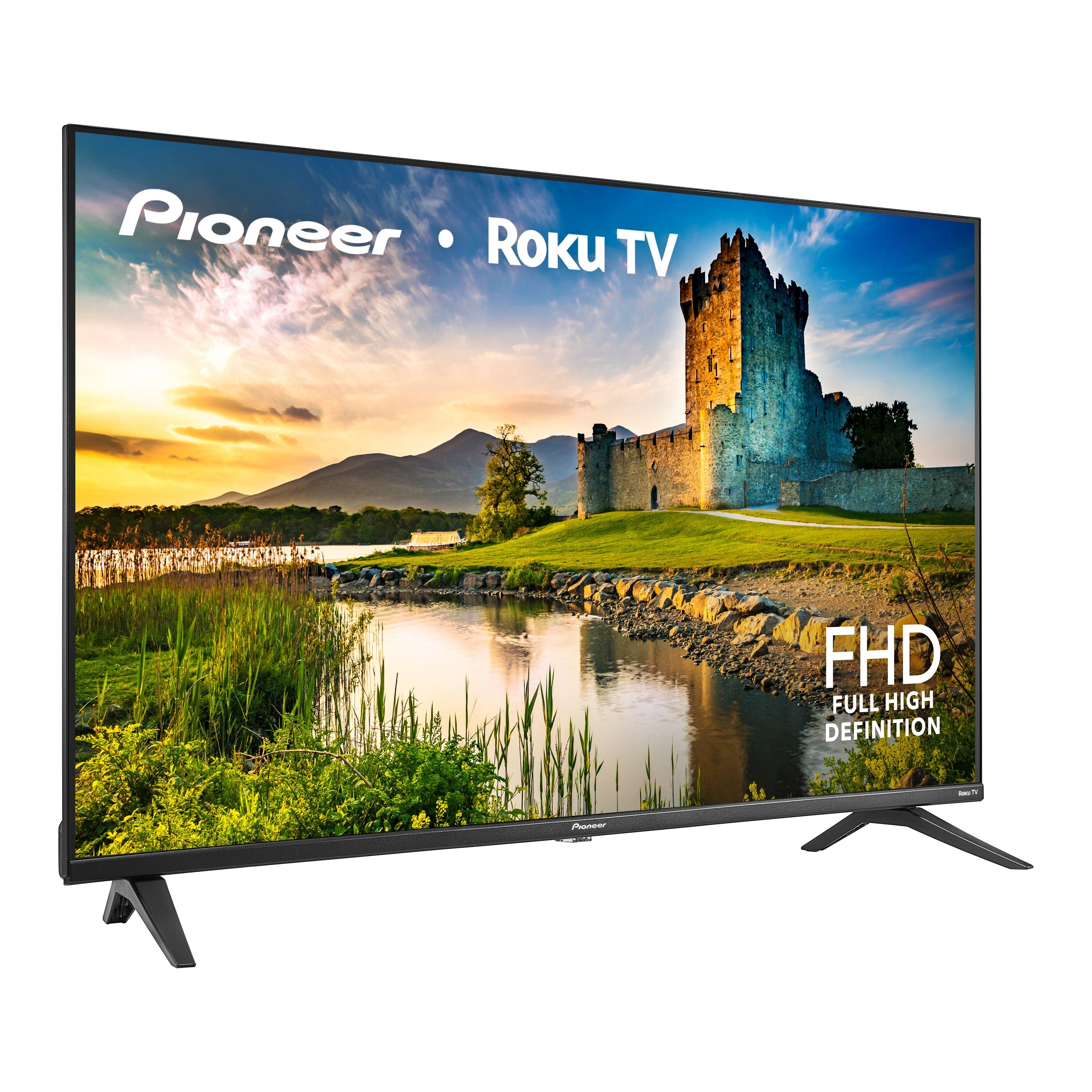 Pioneer • Roku TV  
FHD FULL HIGH DEFINITION