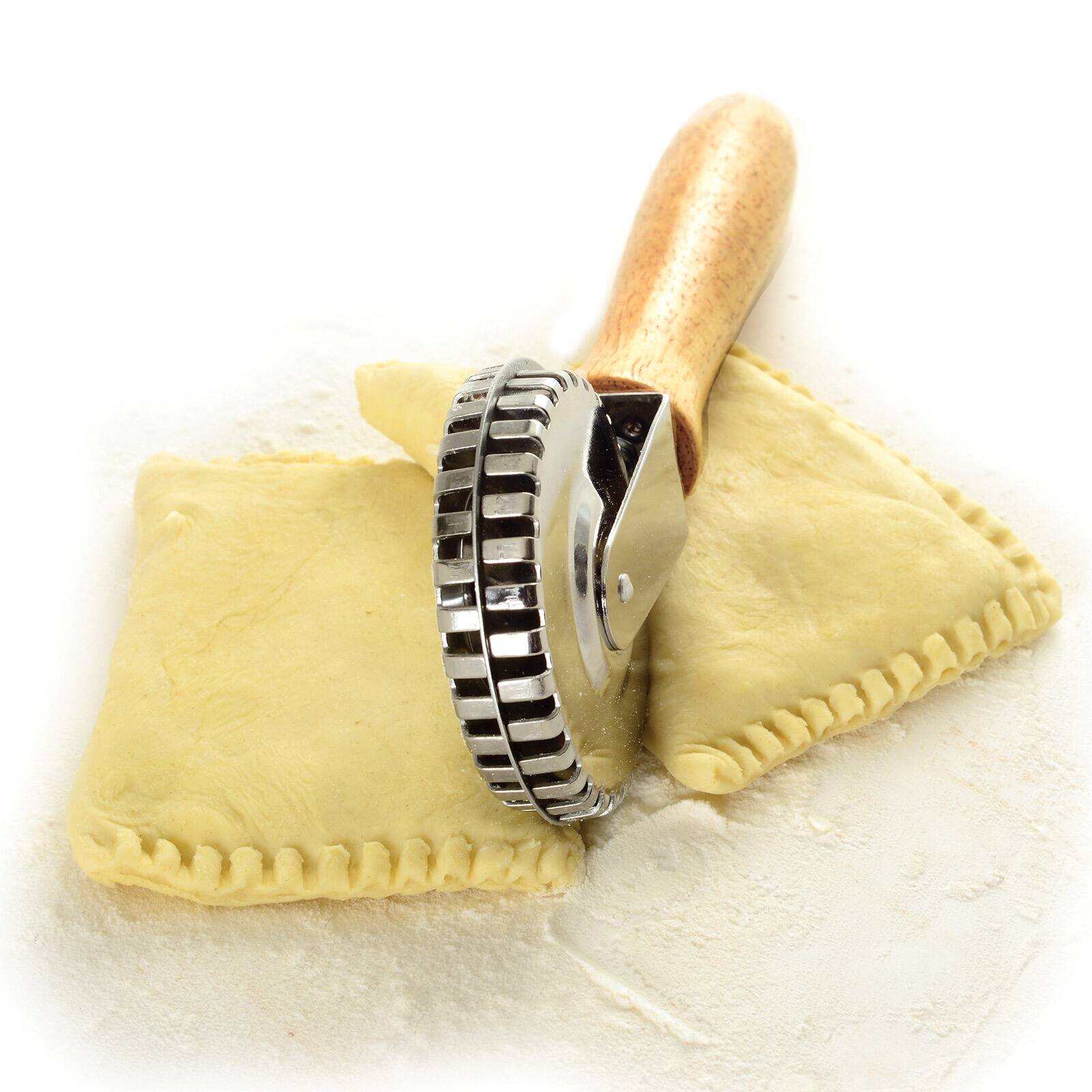 Alt View 3. Norpro - Stainless Steel Pastry and Pasta Crimper, Cutter, and Sealer, Silver - Silver.