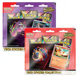 Pokémon - Pokemon ME2.5 Ascended Heroes Tech Sticker Collections | Charmander and Gastly (One of Each)