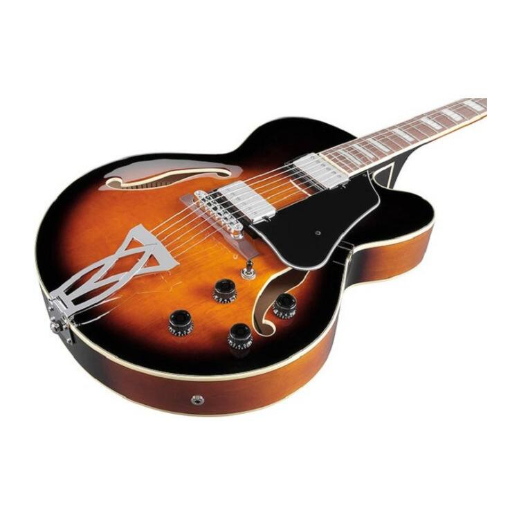Back. Ibanez - Ibanez AF Artcore 6-String Electric Guitar (Vintage Sunburst, Right-Hand).