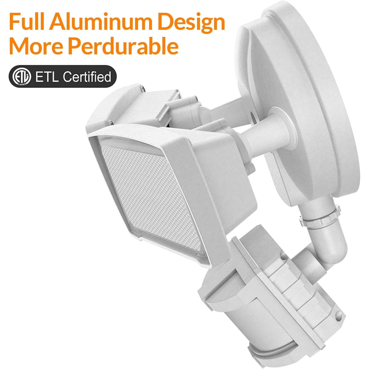 Full Aluminum Design More Perdurable  
ETL Certified