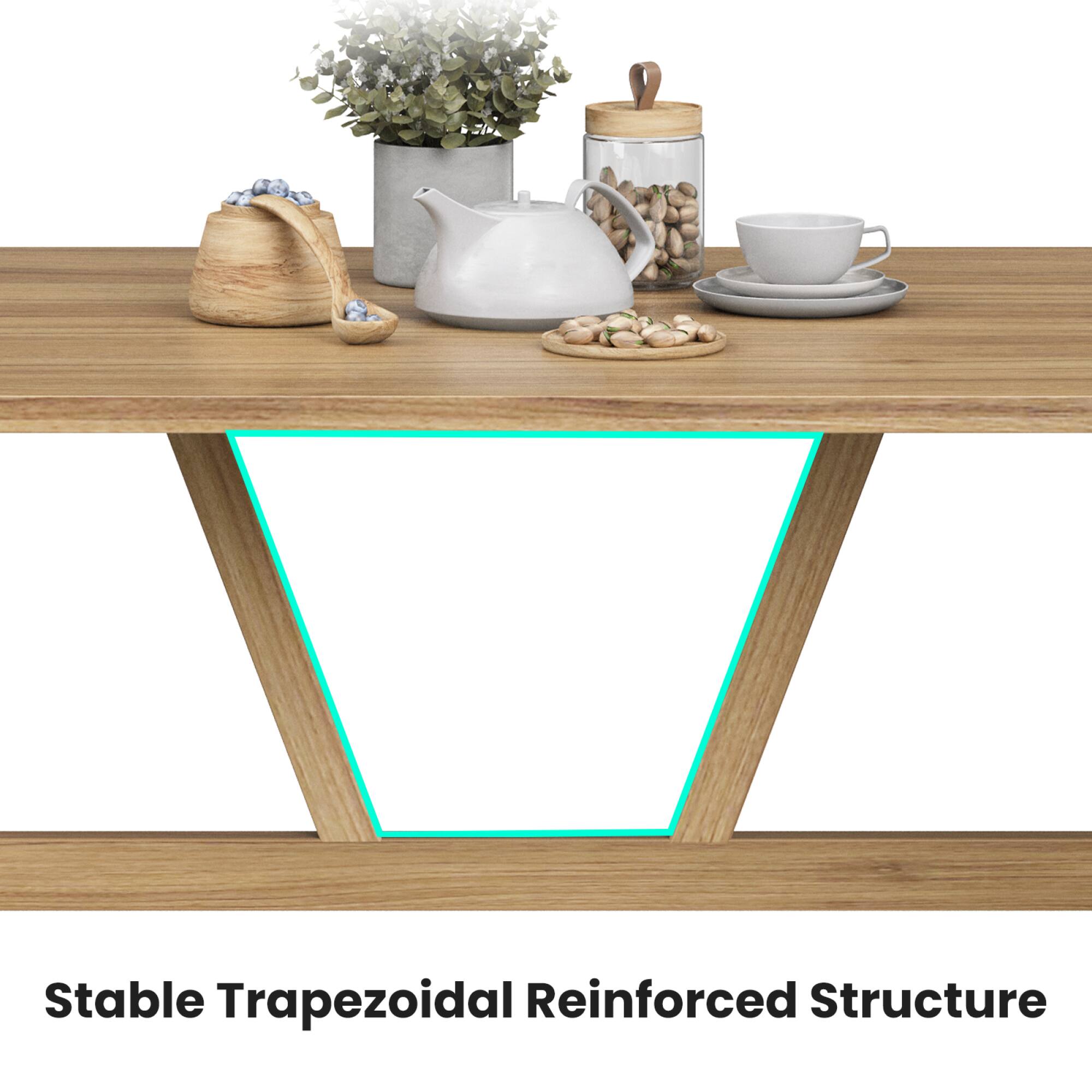 Stable Trapezoidal Reinforced Structure