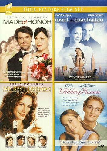 Front. Made of Honor / Maid in Manhattan / My Best Friend's Wedding / Wedding   - DVD.