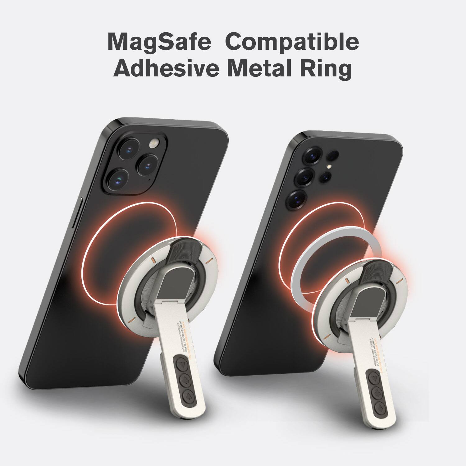 MagSafe Compatible Adhesive Metal Ring