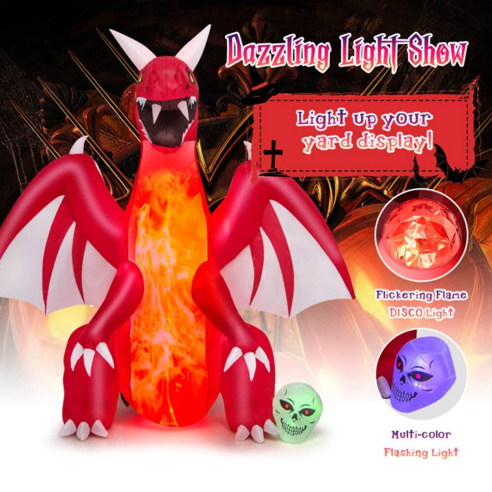 Dazzling Light Show  
Light up your yard display!  

Flickering Flame DISCO Light  
Multi-color Flashing Light