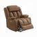 Alt View 2. Manhattan Lane - Mario Power Recliner Lift Chair, Heating Massage, Brown Faux Leather - Brown.