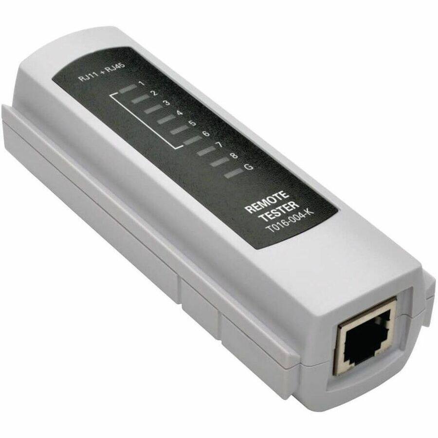 RJ11 + RJ45  
1 2 3 4 5 6 7 8 G  

REMOTE TESTER  
T016-004-K