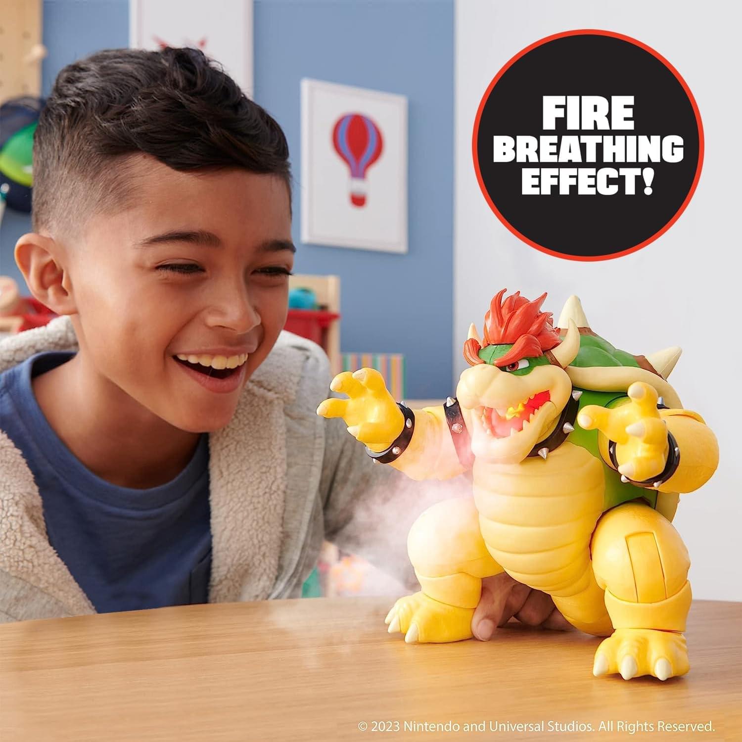 FIRE BREATHING EFFECT!  
© 2023 Nintendo and Universal Studios. All Rights Reserved.