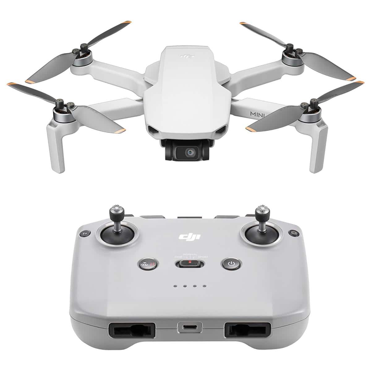 DJI Mini 2 SE Fly More Combo Drone with Remote Control Gray CP.MA