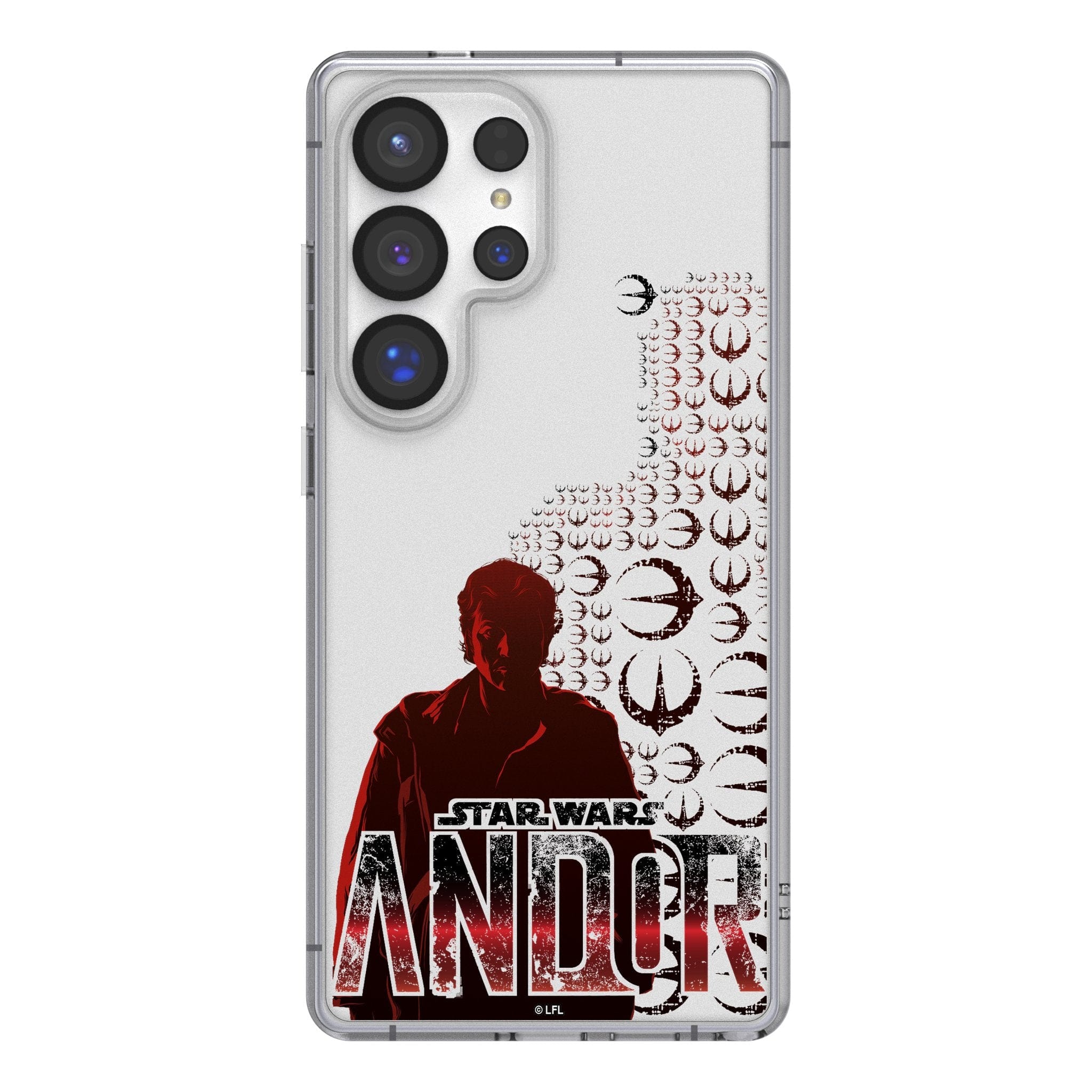 Keyscaper - Star Wars: Quadratic Clear Phone Case - Samsung Galaxy S25 Plus - Andor