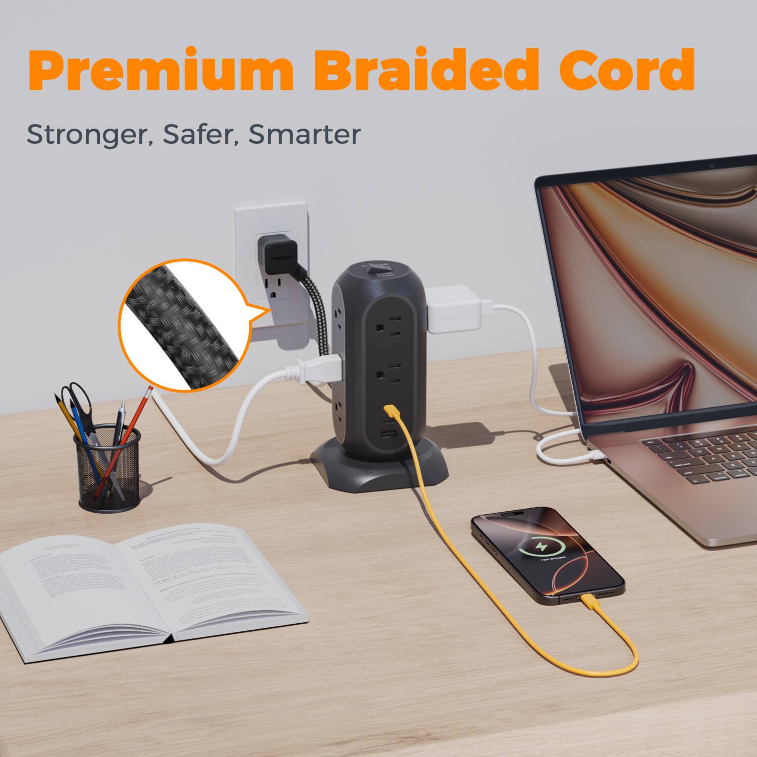 Premium Braided Cord  
Stronger, Safer, Smarter