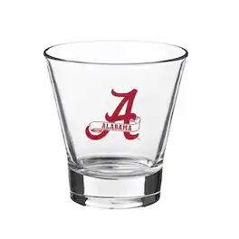 Indigo Falls - Alabama Crimson Tide 12oz. Slant Vault Rock Glass - Multicolor