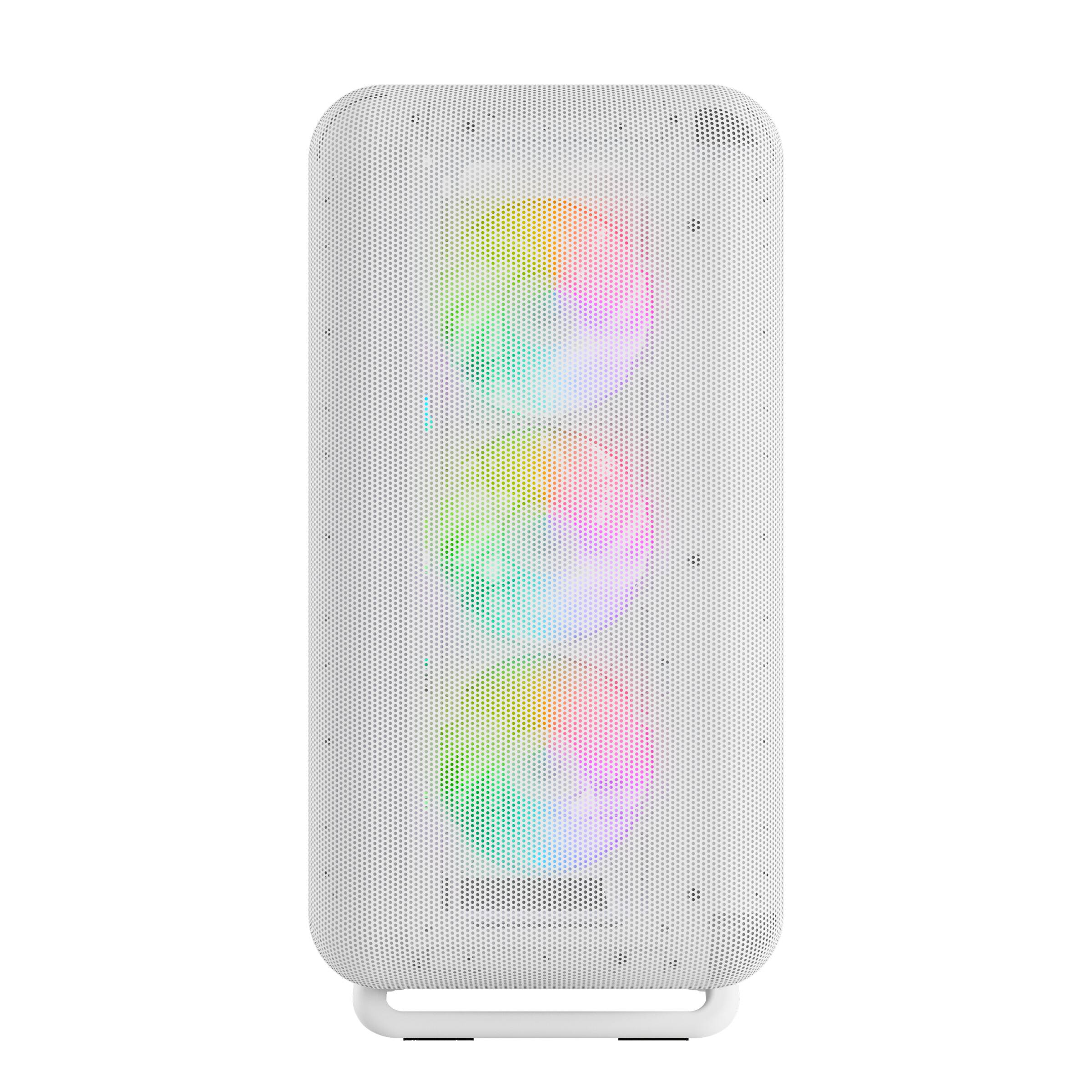 Alt View 7. iBUYPOWER - X50 White Gaming Desktop - Intel Core Ultra 9 285, NVIDIA GeForce RTX 5070 12GB, 32GB DDR5 RGB RAM, 1TB SSD - White.