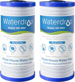 Waterdrop - AP810 Whole House Water Filter, Replacement for 3M® Aqua-Pure® AP810, AP801, AP811, Whirlpool® WHKF-GD25BB - White