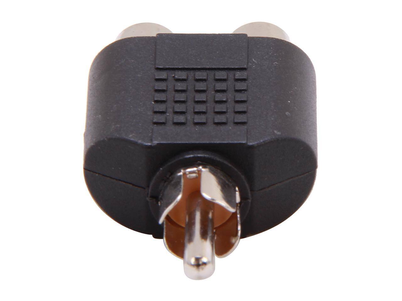 Alt View 3. Nippon Labs - Nippon Labs RCA-1M2F RCA adaptor 1 RCA Male to 2 RCA Female.