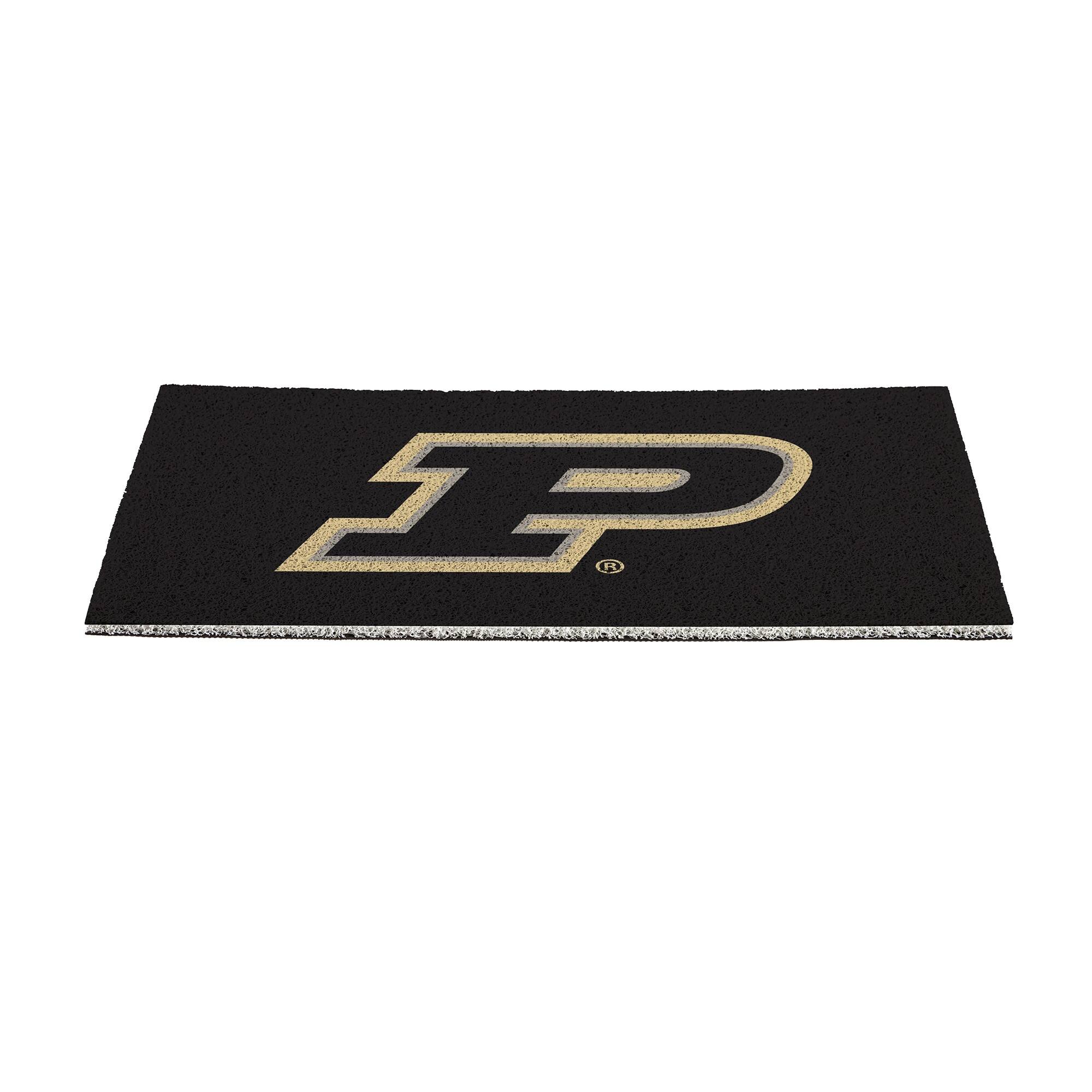 Alt View 1. Evergreen Enterprises - Purdue Boilermakers 16" x 28" Full Color Indoor/Outdoor Logo Turf Mat - Multicolor.