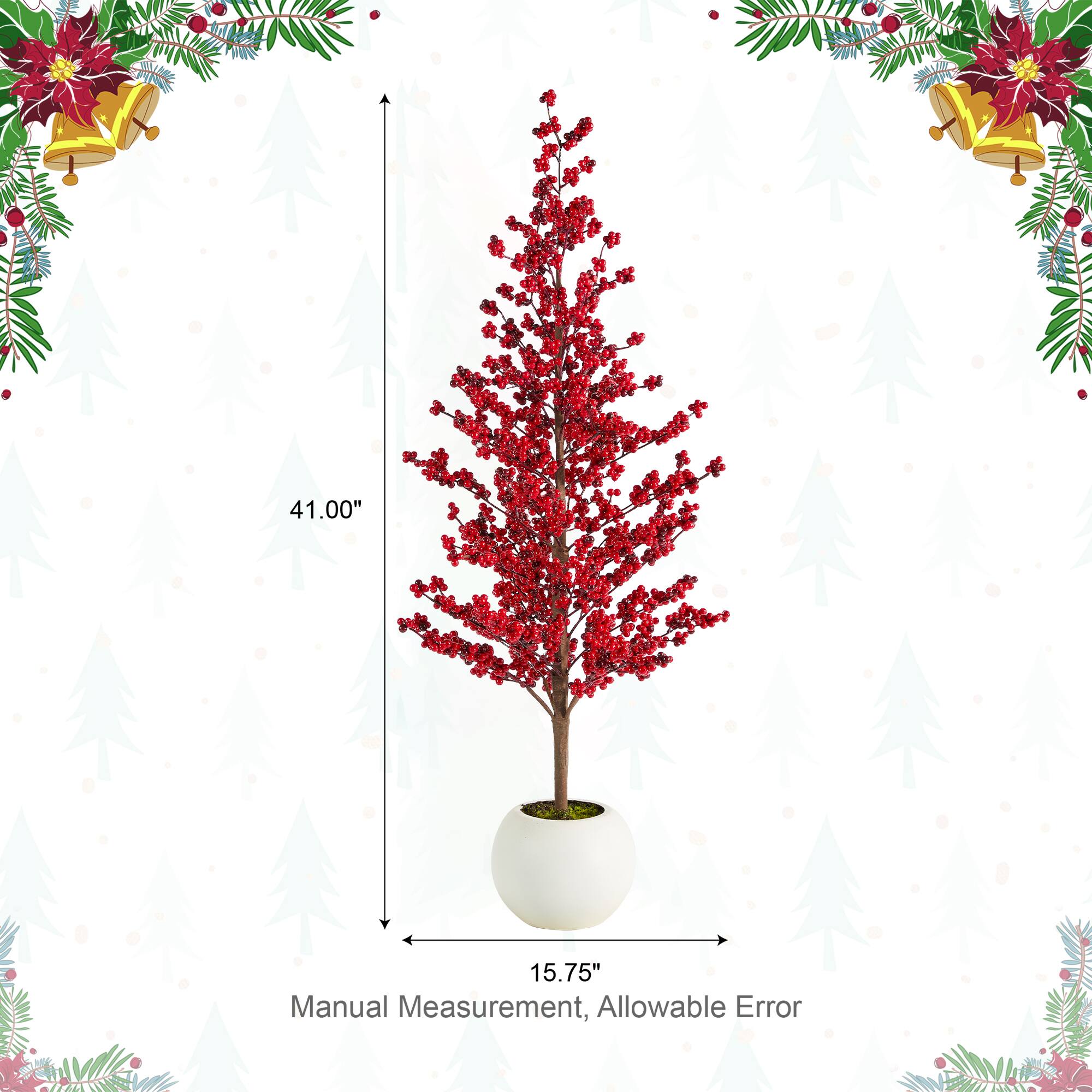 41.00"  
15.75" Manual Measurement, Allowable Error