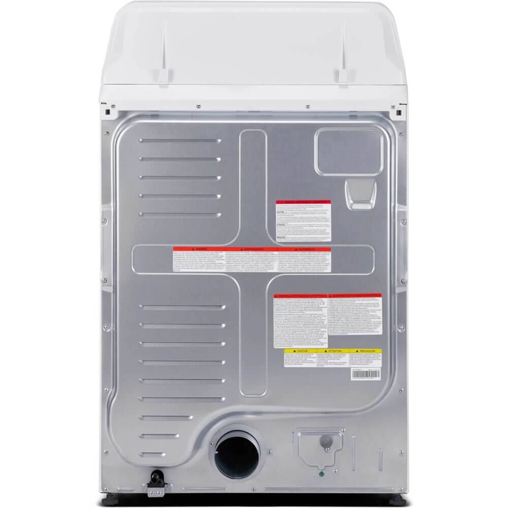 Alt View 6. Midea - Midea 7.0 Cu. Ft. White Front Load Smart Electric Dryer - White.