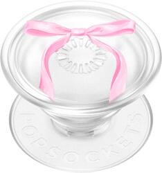 PopSockets - Adhesive PopGrip Universal Grip & Stand for Cell Phones - Pink Bow - Front_Zoom