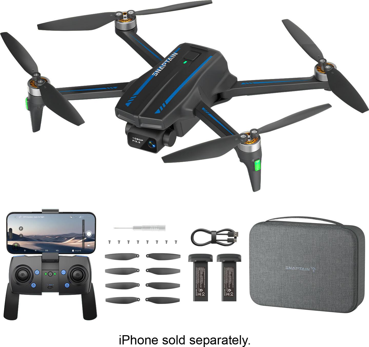 SNAPTAIN T72.2

iPhone sold separately.