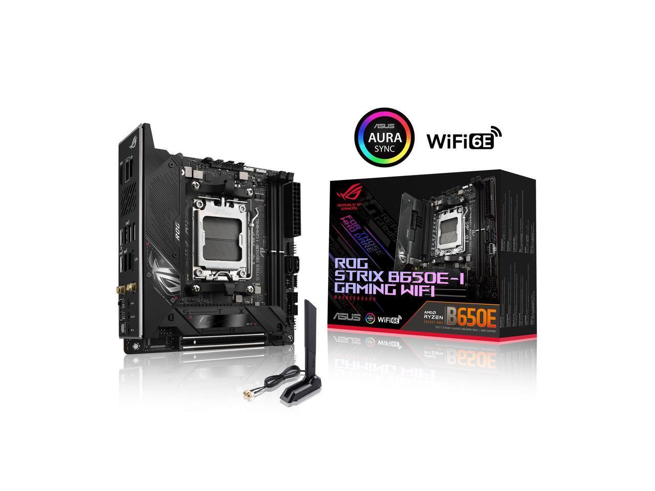 ASUS ROG STRIX B650E-I ゲーミング WIFI AM5 ROG STRIX B650E-I GAMING WIFI | Motherboards | ROG USA