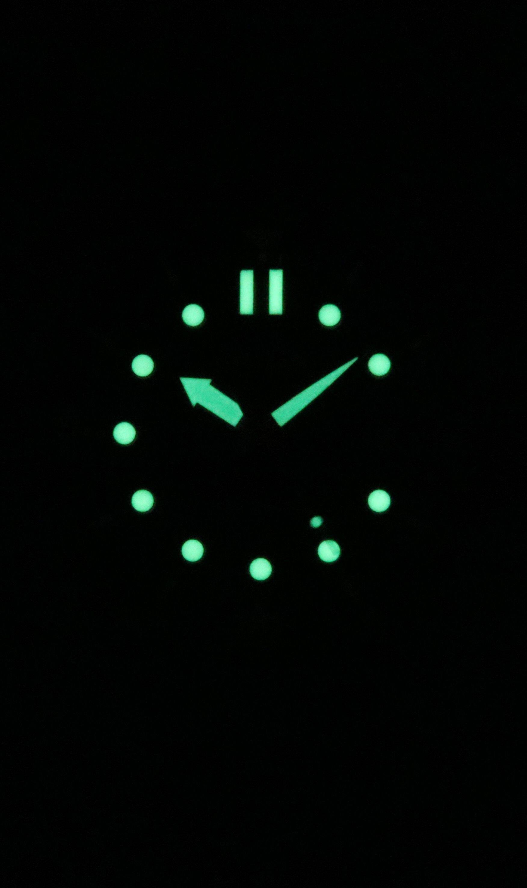 Angle. Citizen - Stainless Steel Green Dial Automatic NJ0196-80X 100M Men's Watch - Green.